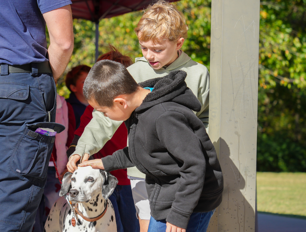 Fayetteville Firefighters spent the day with Vandergriff Elementary students, teaching important fire safety tips and sharing how to stay safe in an emergency.