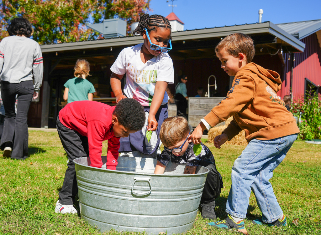Washington Elementary first graders had a wonderful day at Apple Seeds farm!