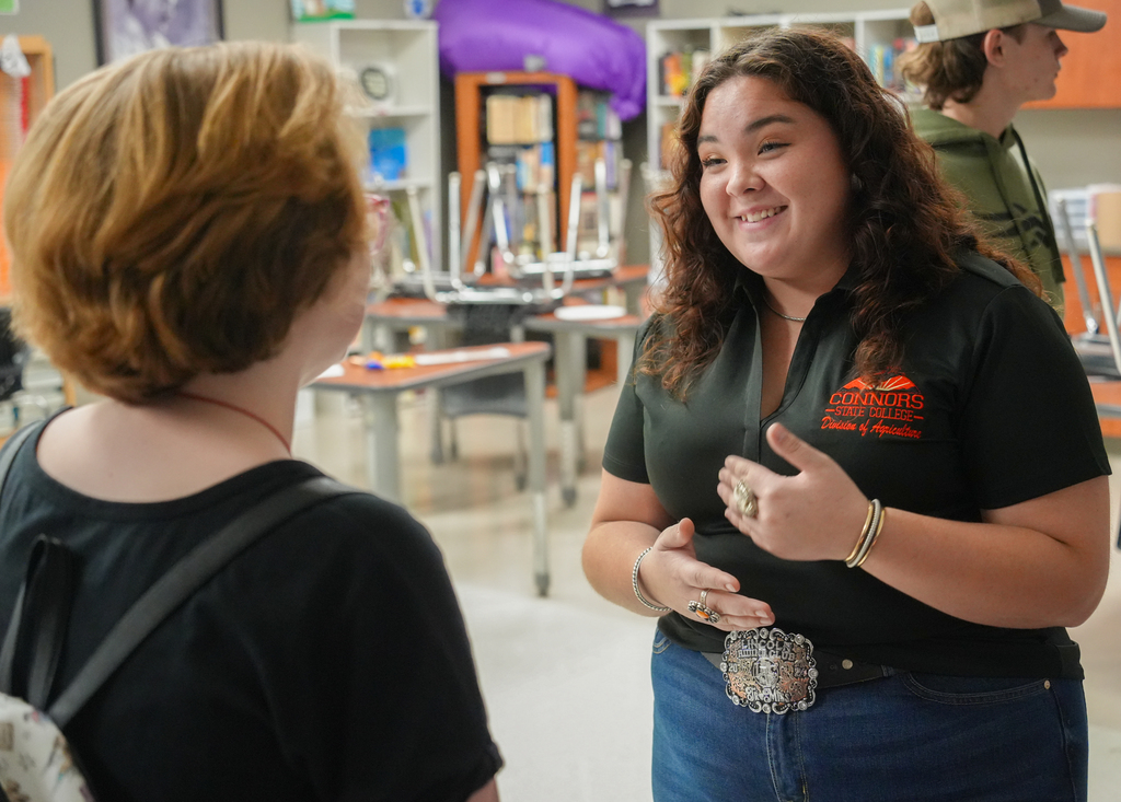 Fayetteville High School students explored future career paths at Agriculture & Career Night this week!