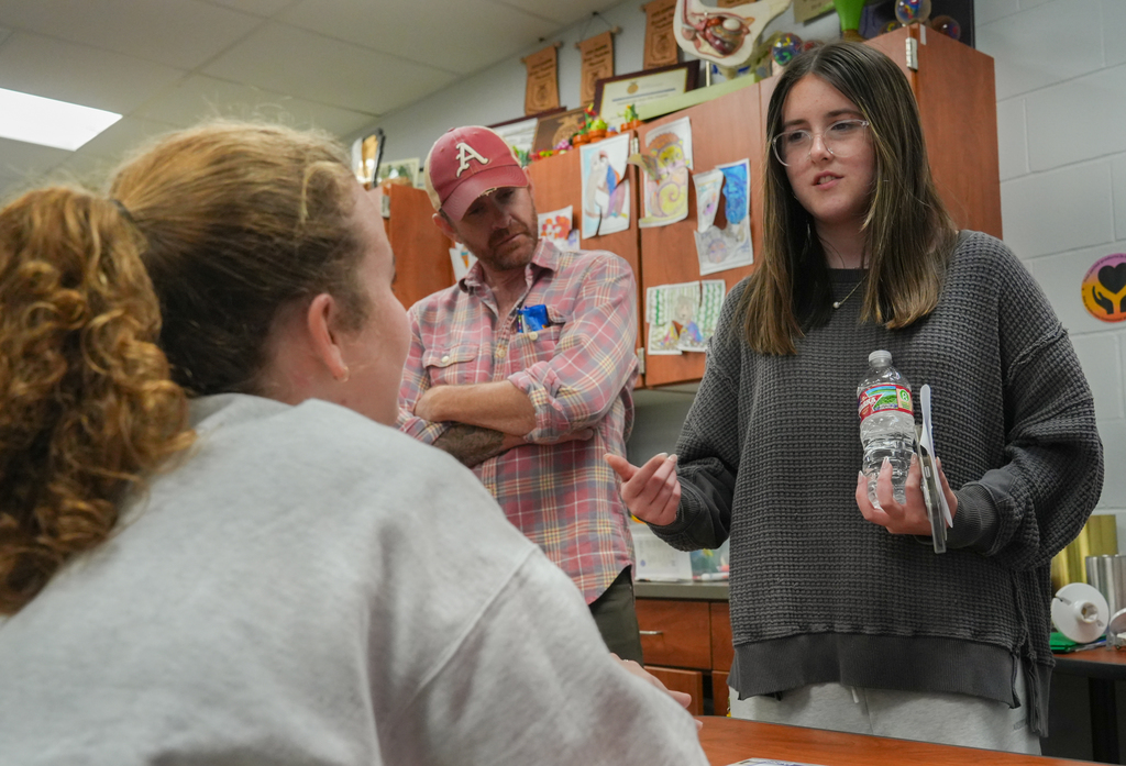 Fayetteville High School students explored future career paths at Agriculture & Career Night this week!