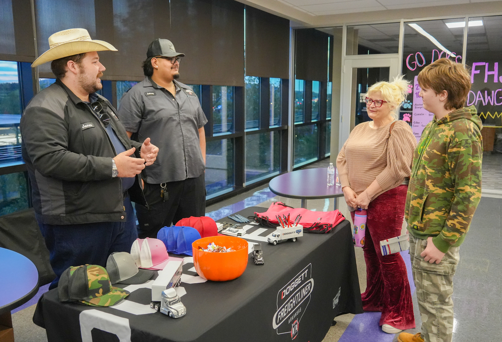 Fayetteville High School students explored future career paths at Agriculture & Career Night this week!