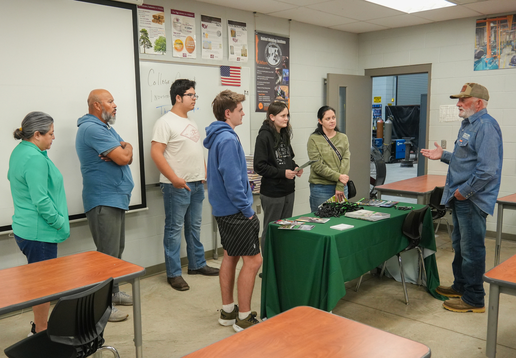 Fayetteville High School students explored future career paths at Agriculture & Career Night this week!