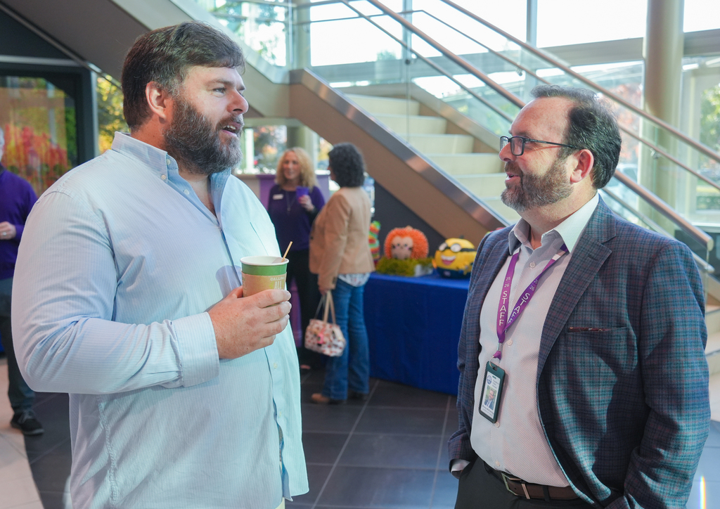 Thank you to everyone who joined us for Java with John at Centennial Bank this morning! We’re grateful for our community’s continued support and interest in Fayetteville Public Schools. 💜☕️