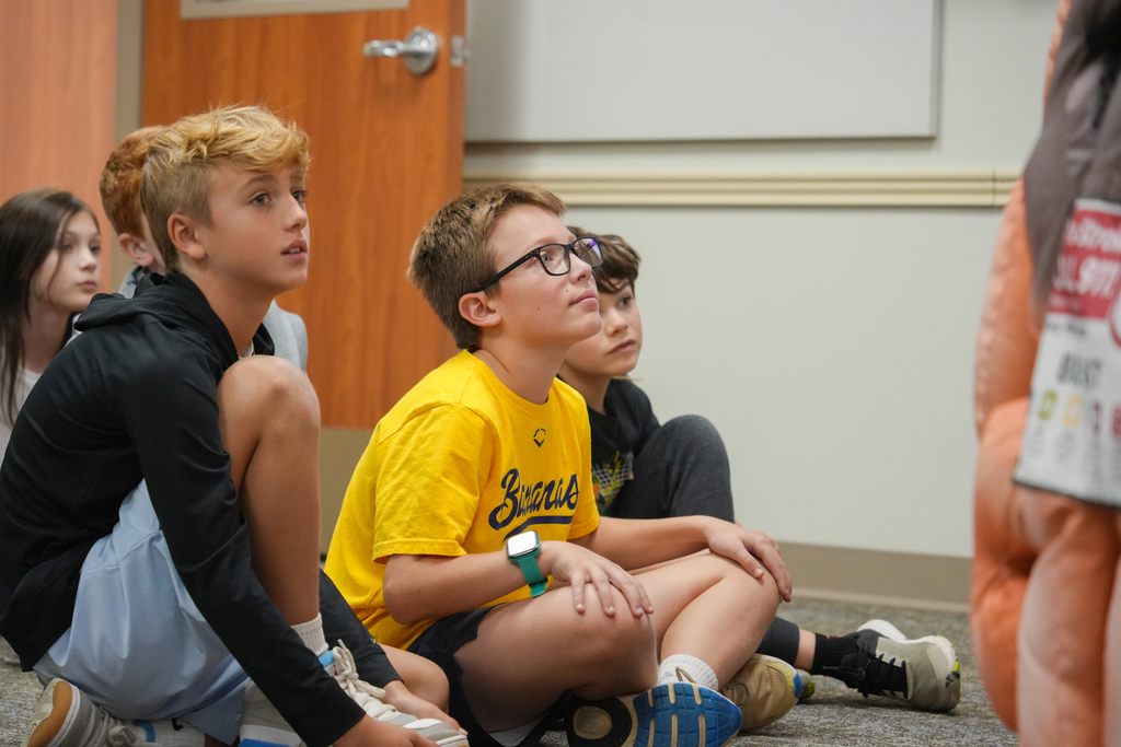 Students in Vandergriff’s Gifted and Talented program took a field trip to Washington Regional to explore neurology, the brain, and the nervous system.