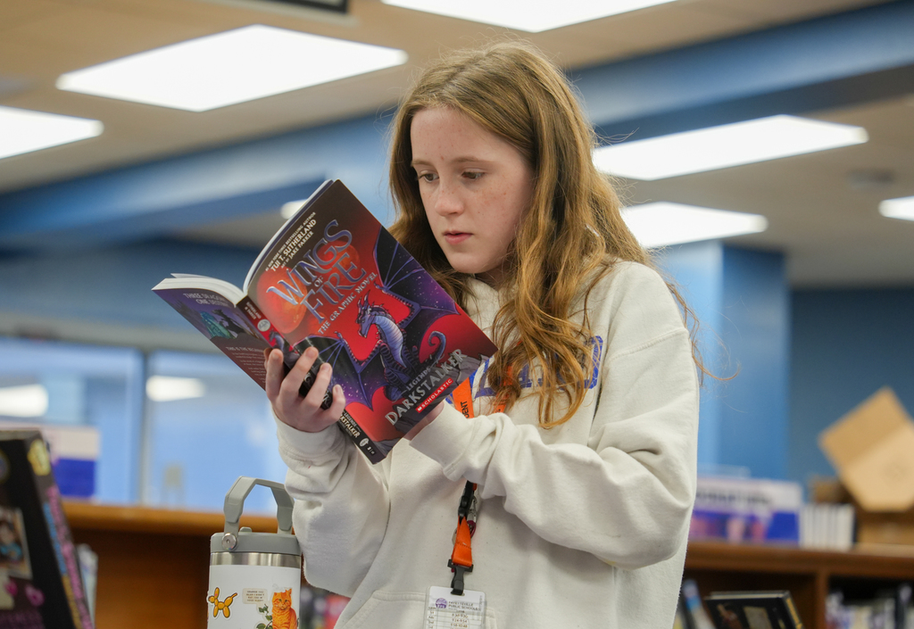 Woodland Junior High is hosting a Book Fair in the library this week in partnership with local bookstore Pearl’s Books