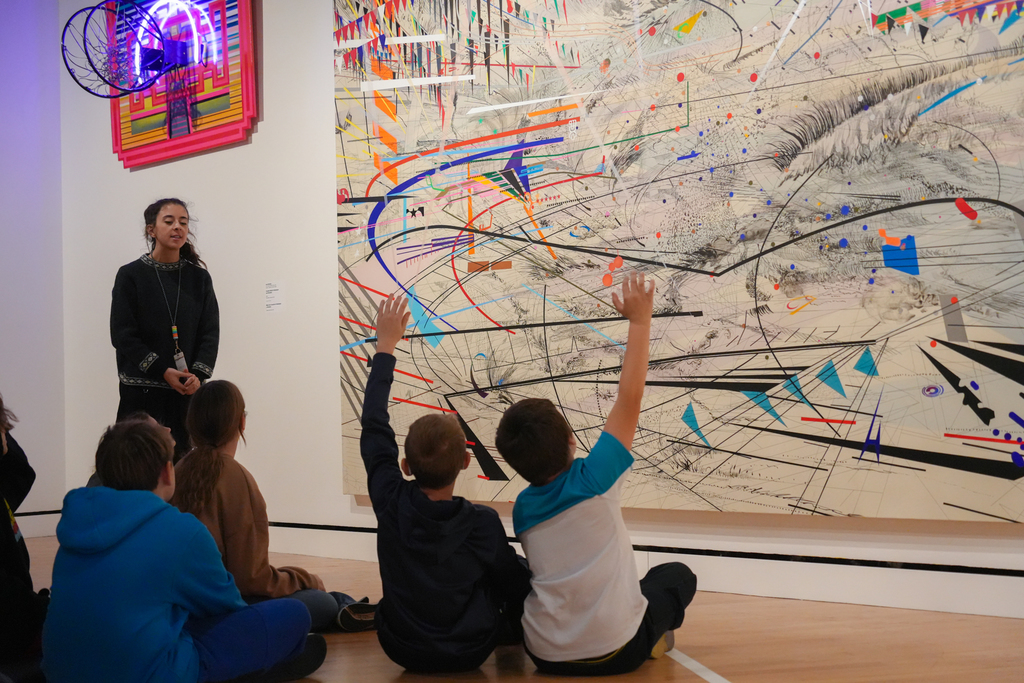 Fayetteville Virtual Academy students visited Crystal Bridges Museum of American Art