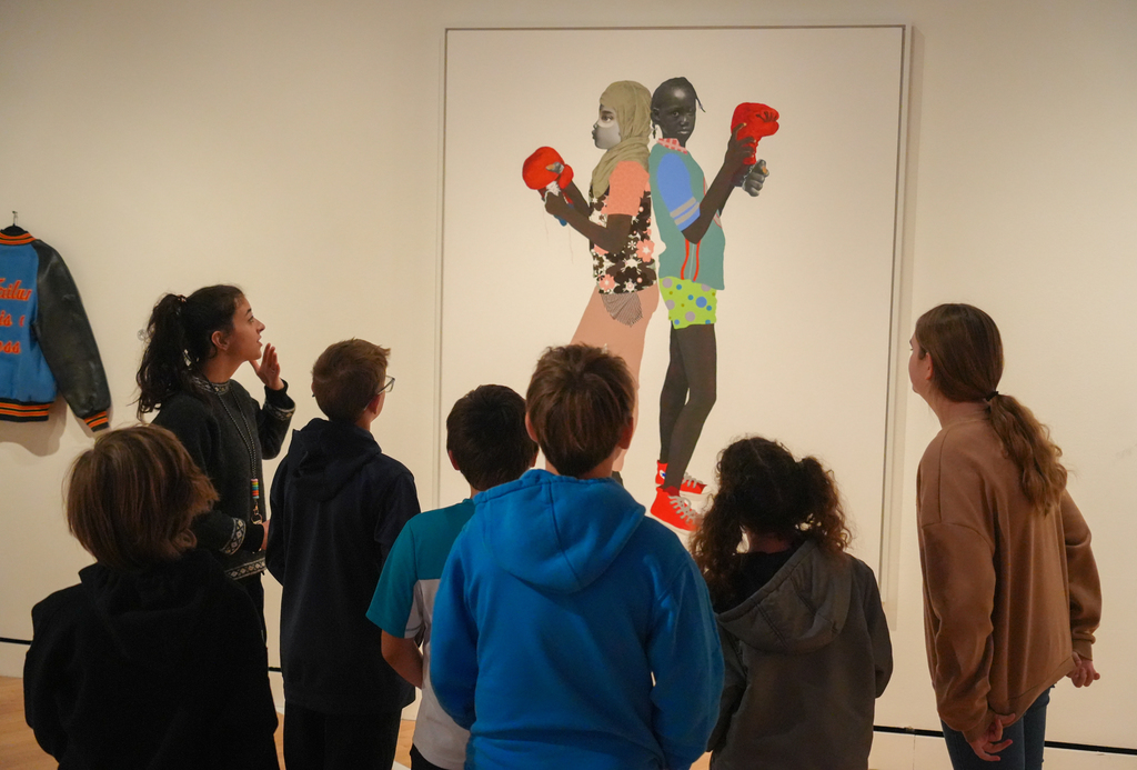 Fayetteville Virtual Academy students visited Crystal Bridges Museum of American Art