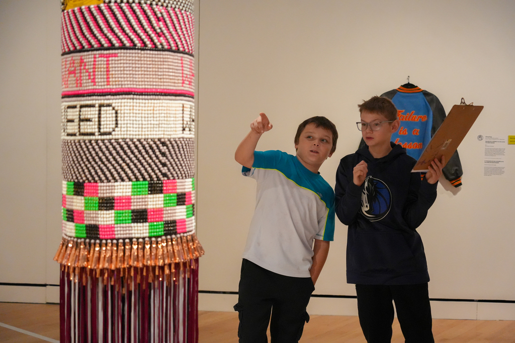 Fayetteville Virtual Academy students visited Crystal Bridges Museum of American Art