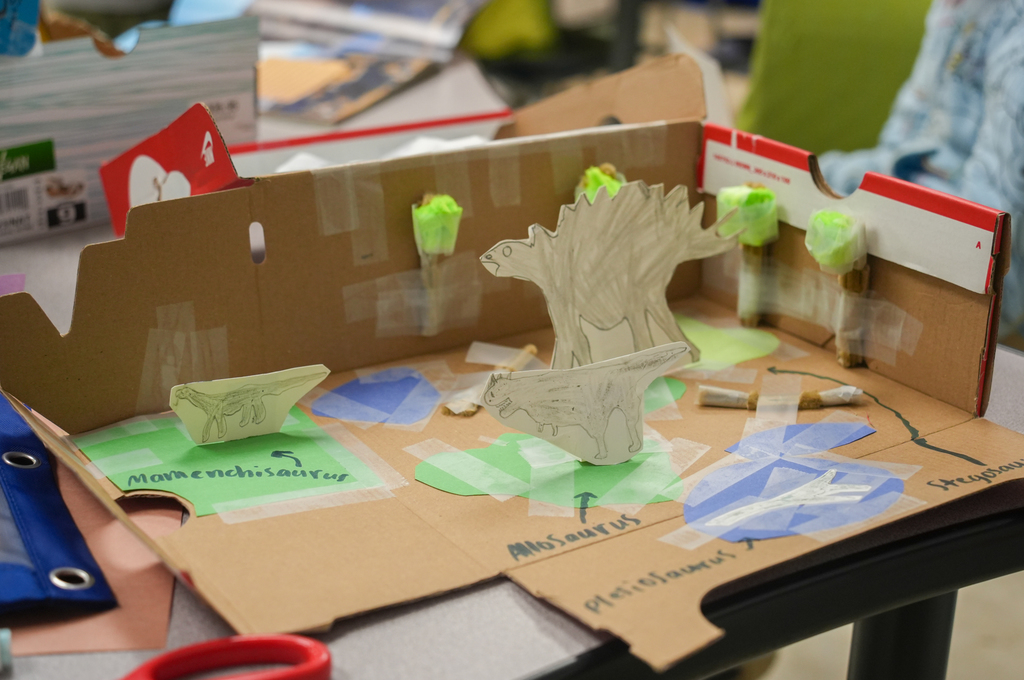 Root Elementary Dinoramas