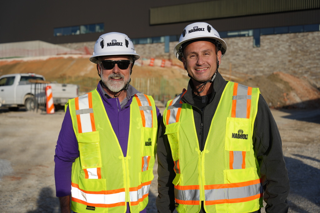 They made it! FPS Superintendent, Dr. John Mulford, and FPS School Board President, Tim Hudson, climbed the Nabholz crane to support our FHS Student Council’s annual Homeless Vigil. 