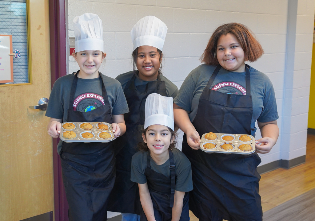 Holt Middle School Science Explorers mixed science with sweetness during a fun bake off