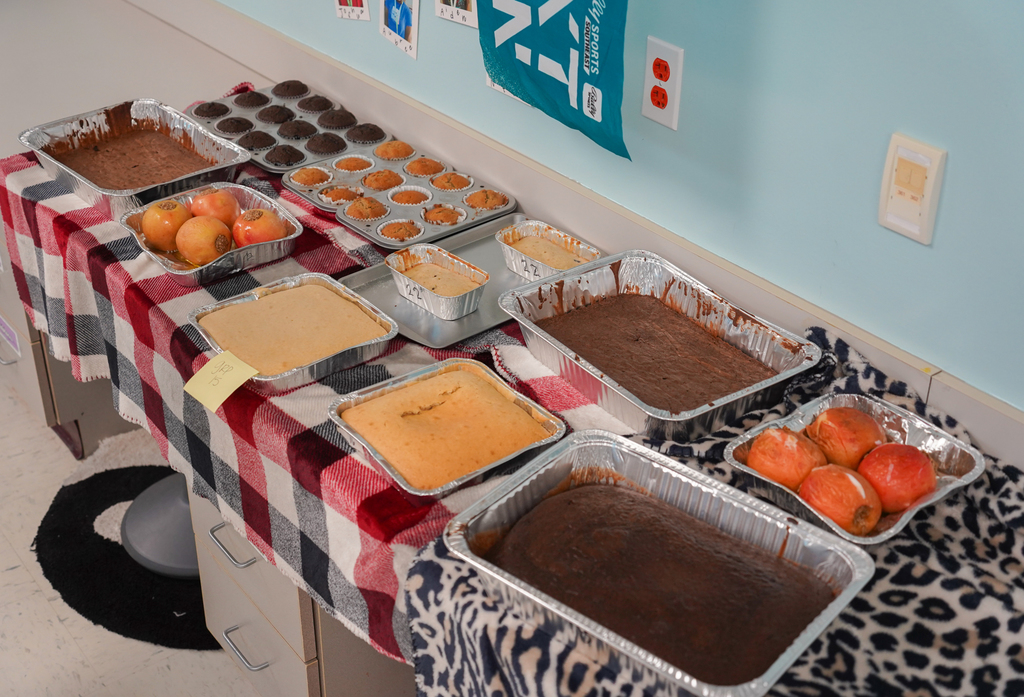 Holt Middle School Science Explorers mixed science with sweetness during a fun bake off