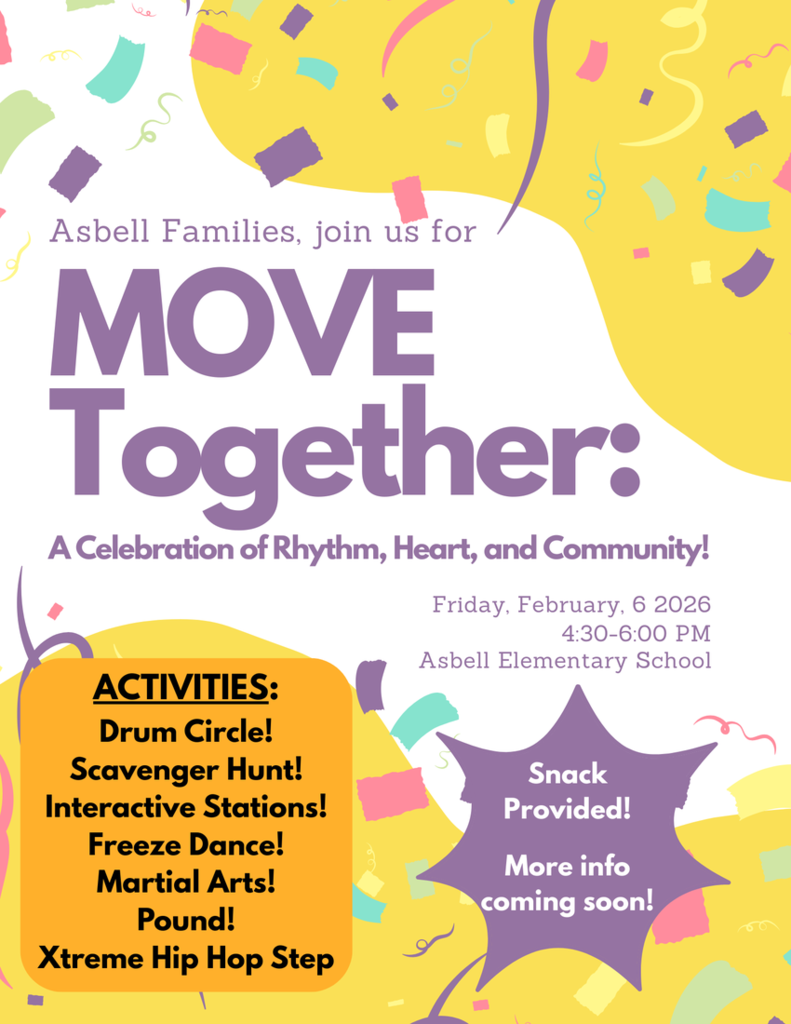 Move ToGether Feb 6th 4:30 - 6 PM.