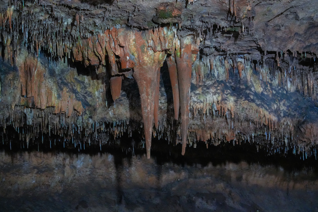  John L Colbert Middle School Outdoor Adventure students explored Cosmic Caverns near Berryville, diving into geology and cave formation during a guided tour.