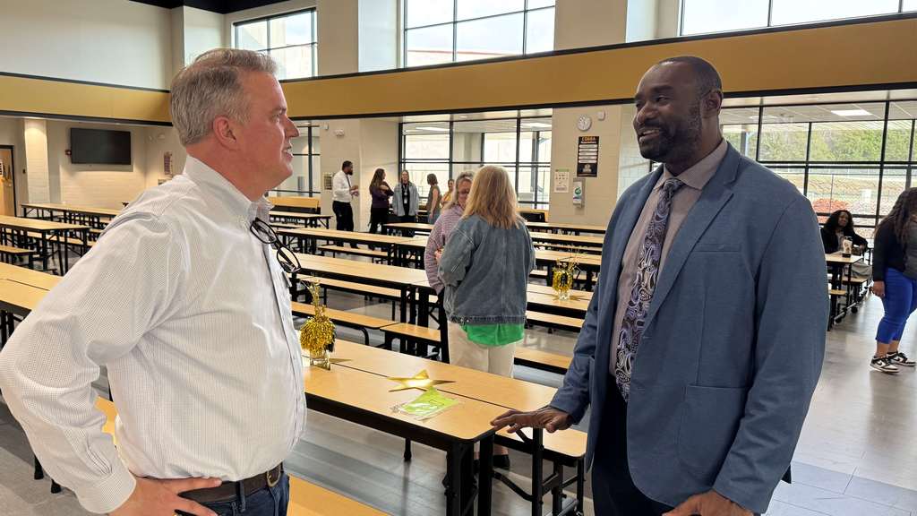 We were excited to welcome Mr. Tacuma Williams to Fayetteville Public Schools during a special Meet and Greet. He will be the first principal of John L Colbert Junior High School  the 2027-28 school year.