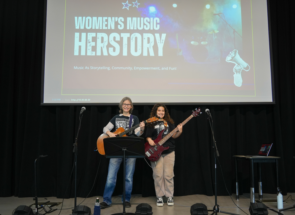 Northwest Arkansas’ RockEd visited John L Colbert Middle School to celebrate Women’s History Month in music! Students had a blast singing, clapping, and playing along while learning about influential women who have shaped the music industry. It was a fun and interactive way to celebrate the impact of women in music!