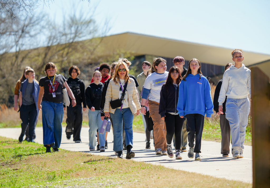 Fayetteville Public Schools partners with Arkansas Game and Fish Commission at the J.B. and Johnelle Hunt Family Ozark Highlands Nature Center to give Fayetteville High School biology students an unforgettable hands-on experience through the School of Conservation Leadership program.