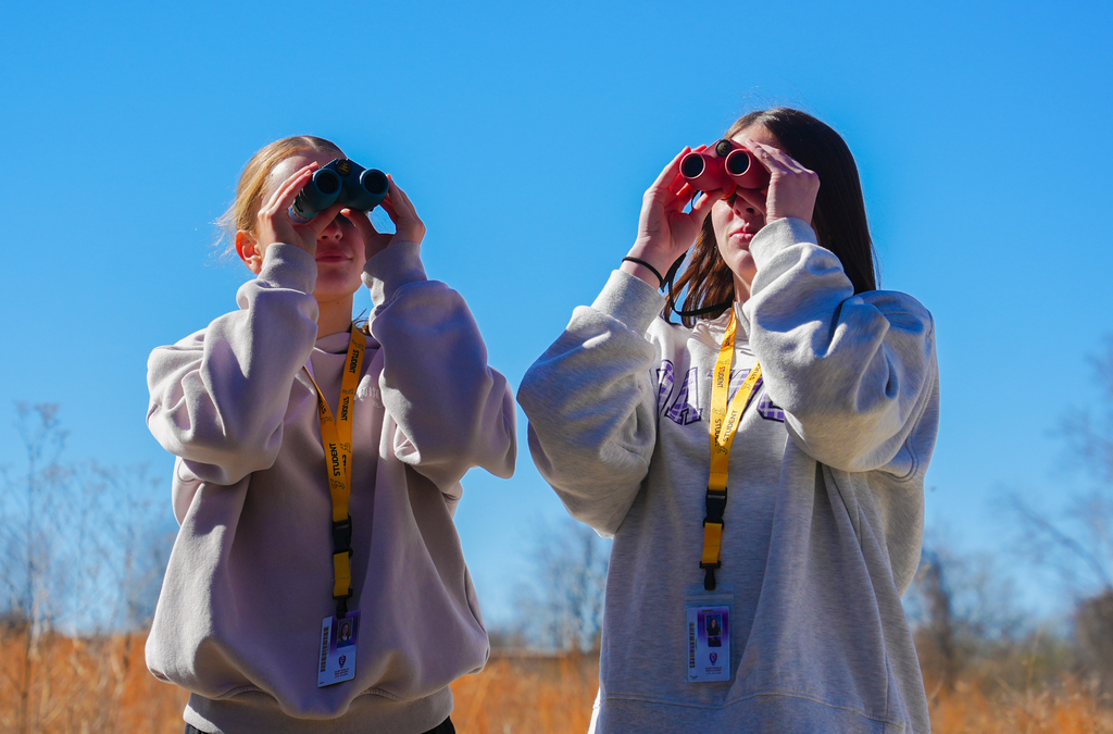 Fayetteville Public Schools partners with Arkansas Game and Fish Commission at the J.B. and Johnelle Hunt Family Ozark Highlands Nature Center to give Fayetteville High School biology students an unforgettable hands-on experience through the School of Conservation Leadership program.