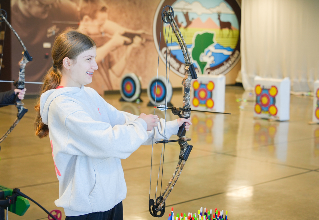 Fayetteville Public Schools partners with Arkansas Game and Fish Commission at the J.B. and Johnelle Hunt Family Ozark Highlands Nature Center to give Fayetteville High School biology students an unforgettable hands-on experience through the School of Conservation Leadership program. 