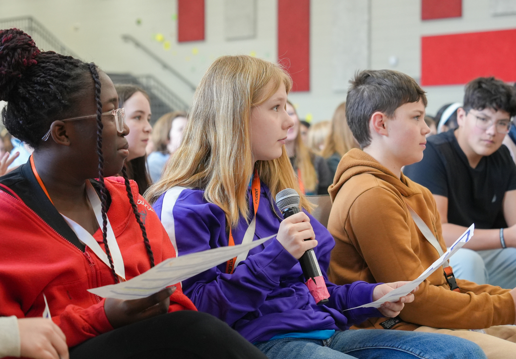 Ramay Junior High School hosted a powerful AVID College and Career Assembly, led by FPS AVID Director Lauren Parker, with a focus on historically Black colleges and universities (HBCUs)!  Students heard from a panel of professionals, asked thoughtful questions, and learned more about the many paths available to them after high school.  Thank you to everyone who helped make this event a success. Today was filled with inspiration, exploration, and opportunities for our students to envision their futures! #fpsteachloveinspire