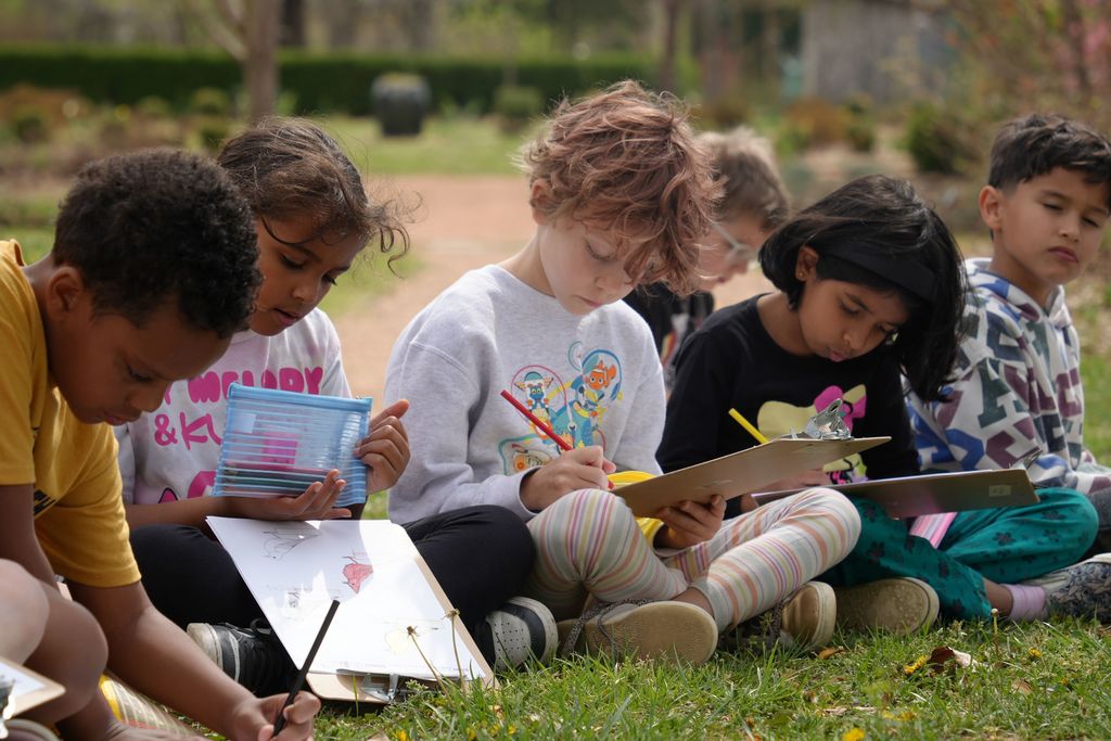 Our elementary Gifted & Talented students had the opportunity to extend their learning beyond the classroom this week during a visit to the Fayetteville Garden of the Ozarks. 