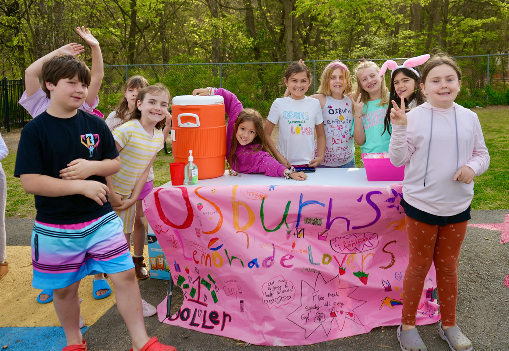 After reading The Lemonade War by Jacqueline Davies, Root Elementary third graders brought the story off the page and onto the track for their very own Lemonade War!
