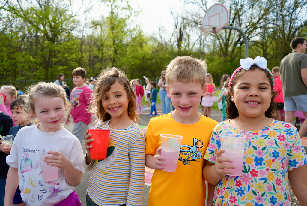After reading The Lemonade War by Jacqueline Davies, Root Elementary third graders brought the story off the page and onto the track for their very own Lemonade War!