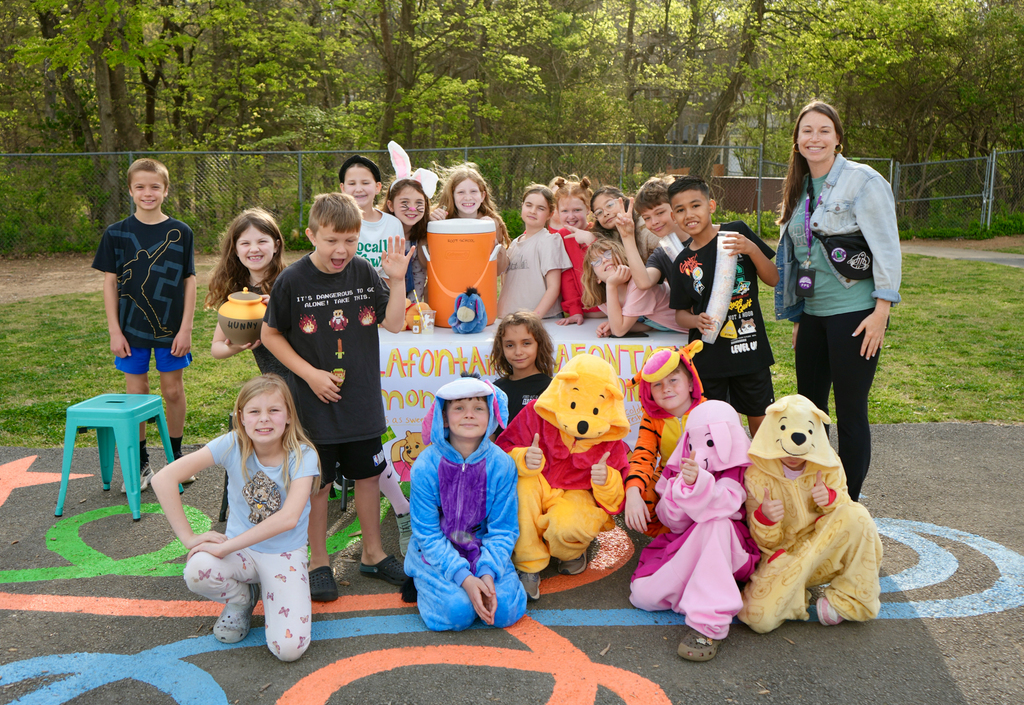 After reading The Lemonade War by Jacqueline Davies, Root Elementary third graders brought the story off the page and onto the track for their very own Lemonade War!