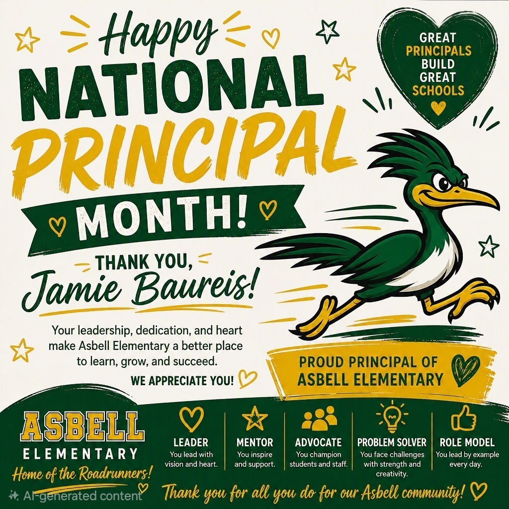 Happy National Prinipals Month