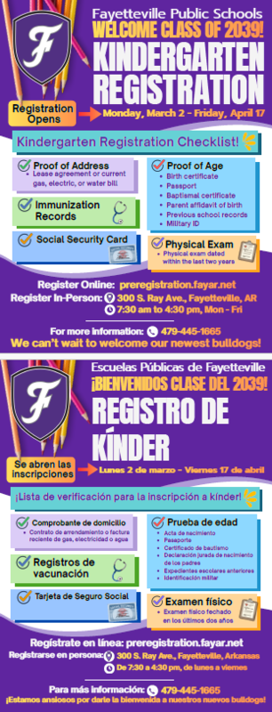 Kindergarten Registration 26
