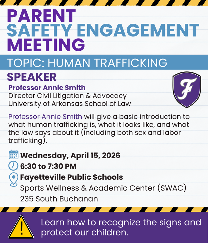 Public Safety Engagement Meeting on Human Trafficking