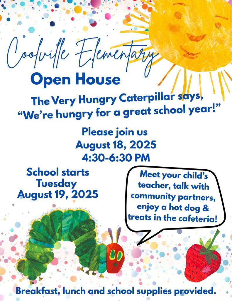 Coolville Elementary Open House 2025