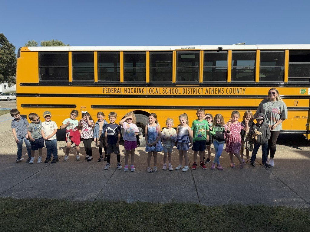 Coolville Elementary Bus Safety Day!