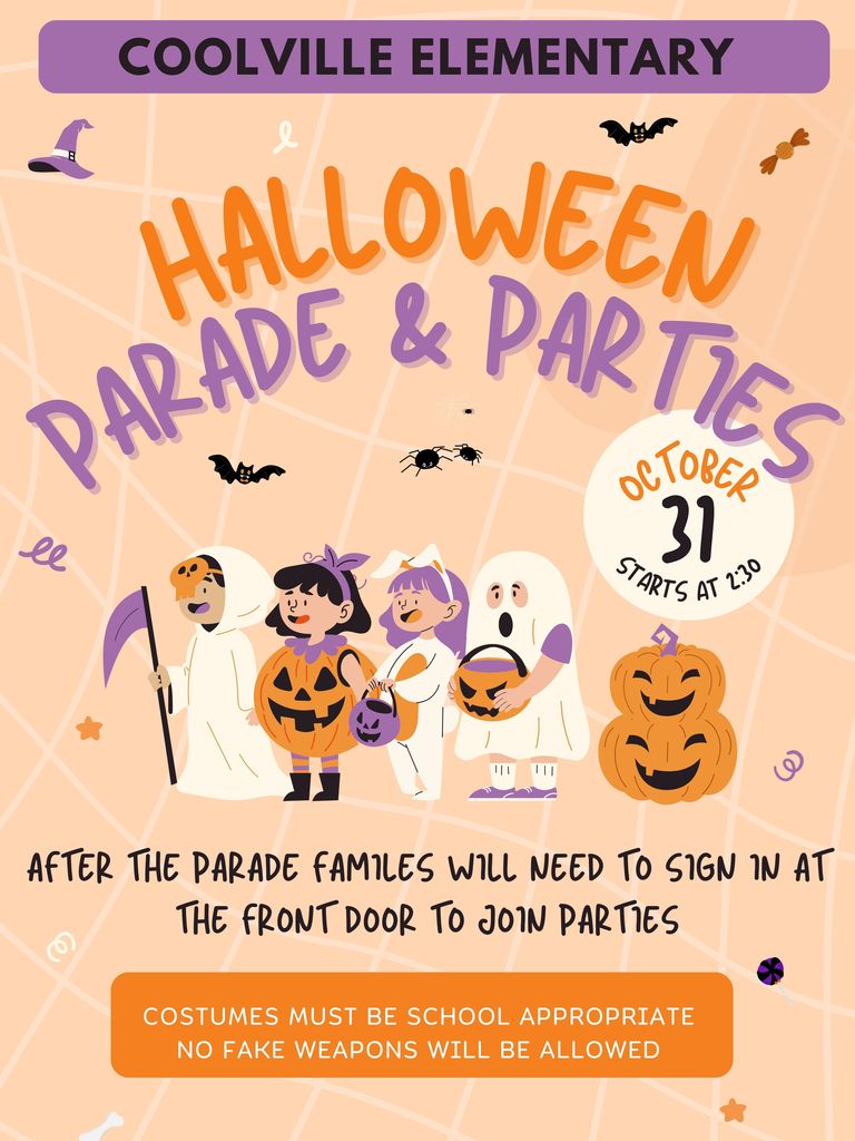 Coolville Elementary Halloween Parade & Parties