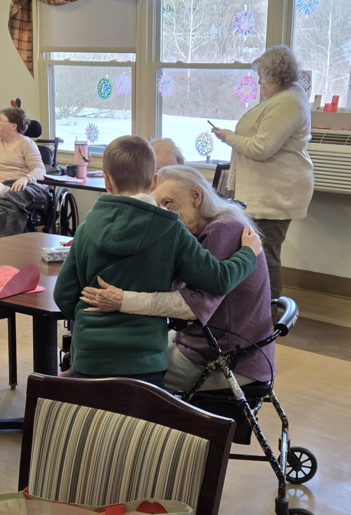 Coolville Elementary Second Grade Spreading Kindness at Arcadia Nursing Home