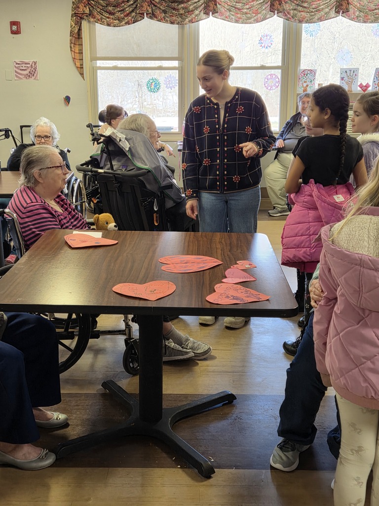 Coolville Elementary Second Grade Spreading Kindness at Arcadia Nursing Home