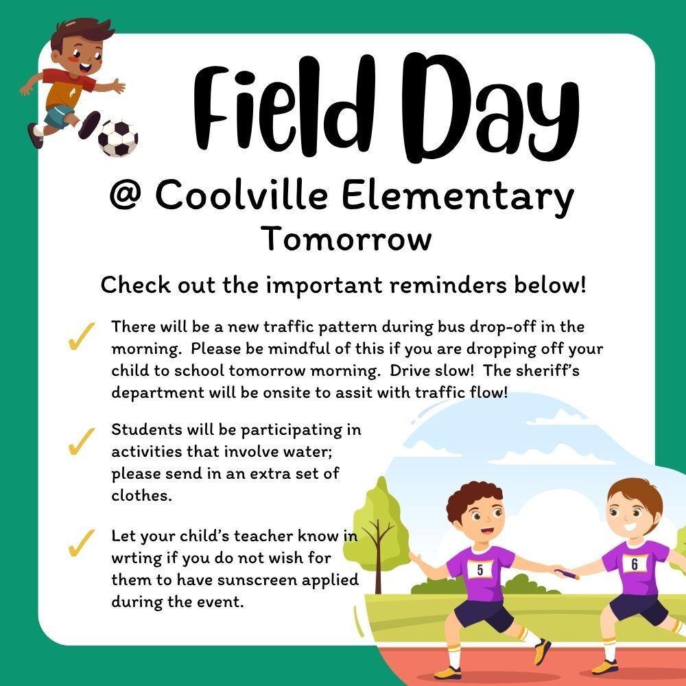 Coolville Elementary Field Day Post