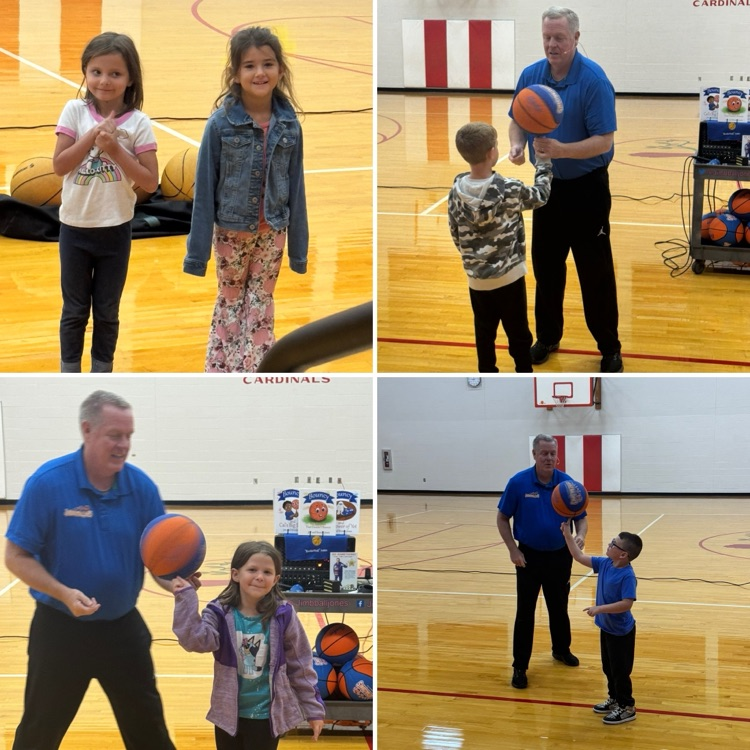 Twirling a basketball