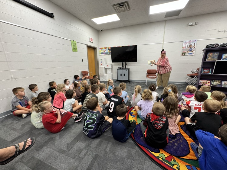 Listening to pirate stories!