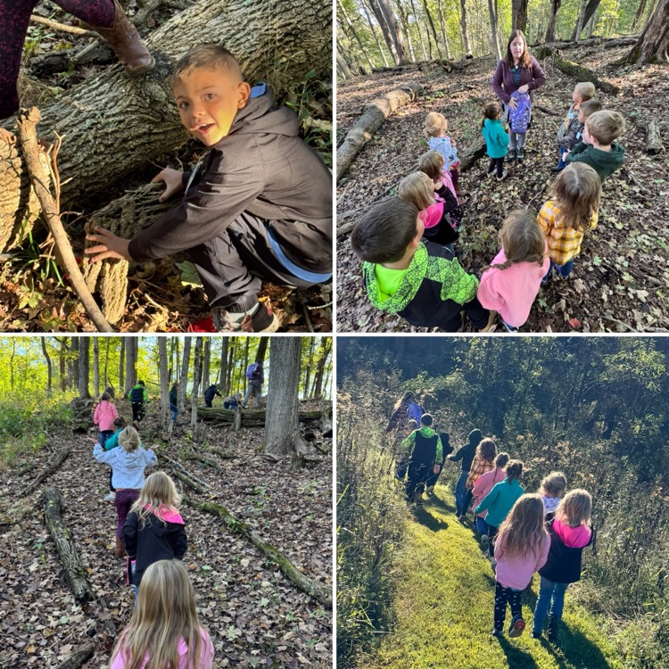 Hiking around the farm!