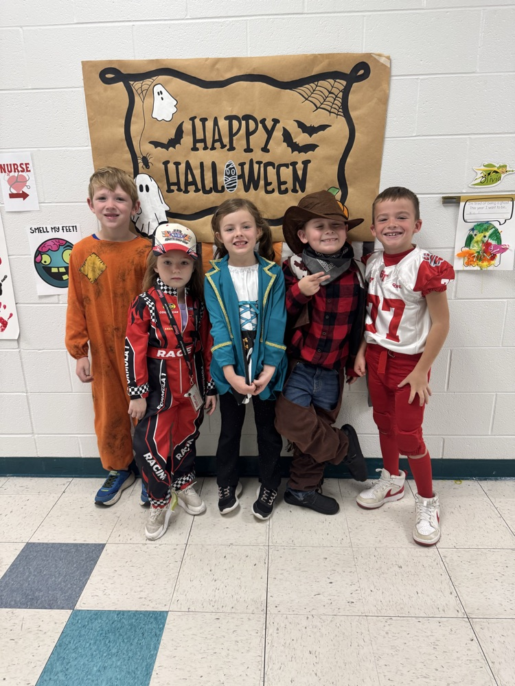 NASCAR, cowboys, football players, pirates and scarecrows