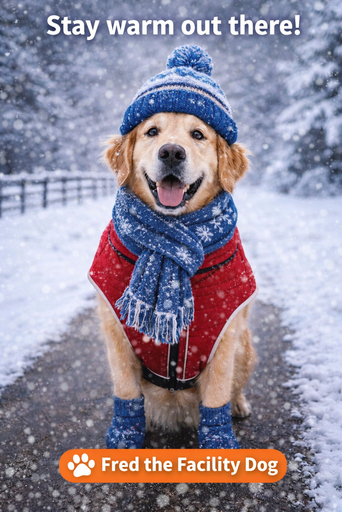 Fred Dressed for Winter