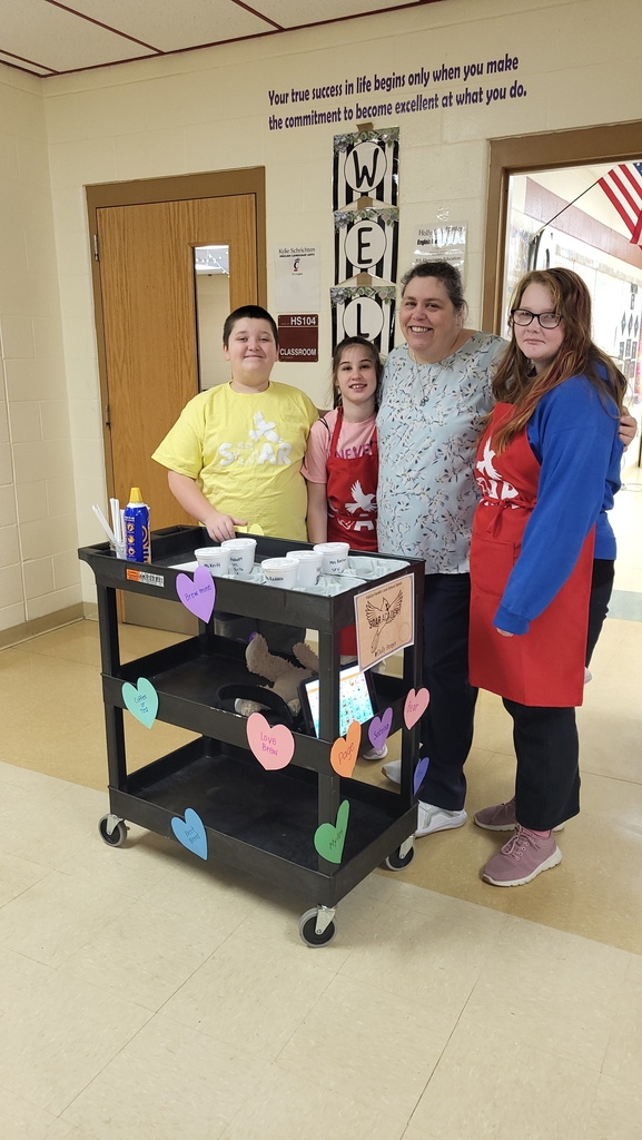 Soar serving up a "latte" love this morning!