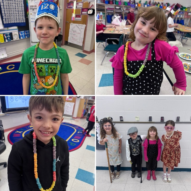 Some students dressed up like the were “120” years old! 