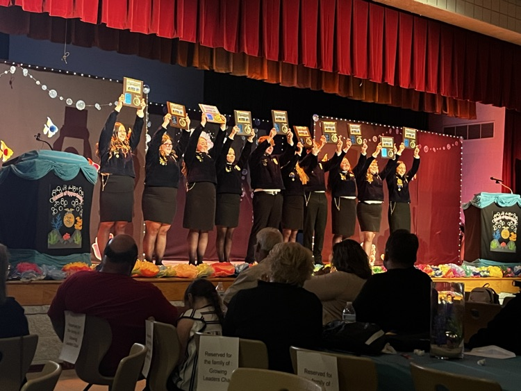 .Farewell to this year’s FFA officer team.  