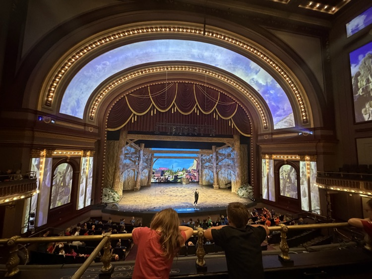 We had the best seats and the kids were so excited! 