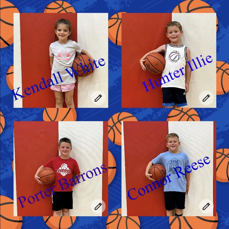 Kindergarten through 4th grade players of the night!