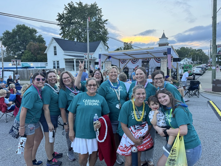 Some Elementary Teachers at the Gourd Festival! 