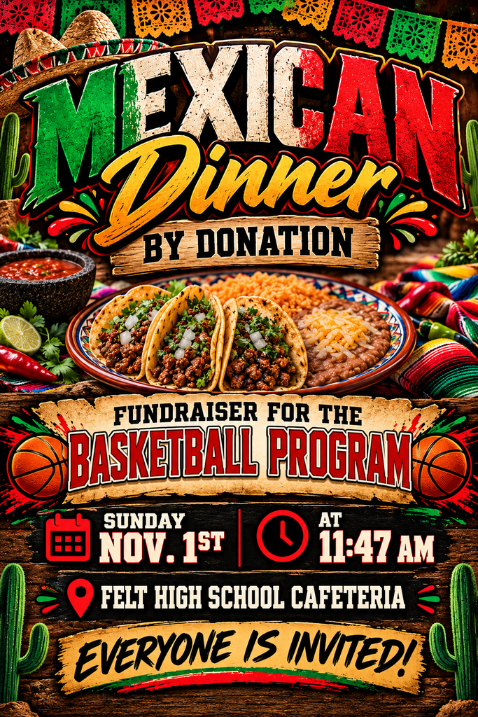 MEXICAN DINNER FOR BASKETBALL PROGRAM