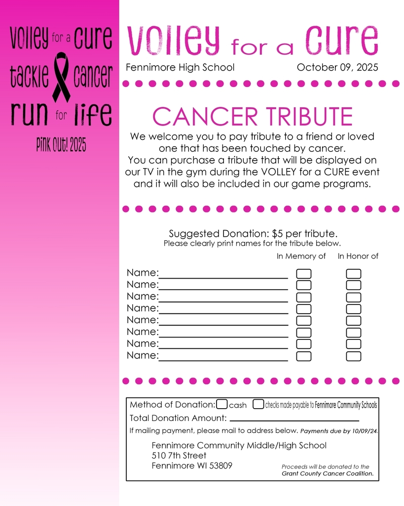 tribute form